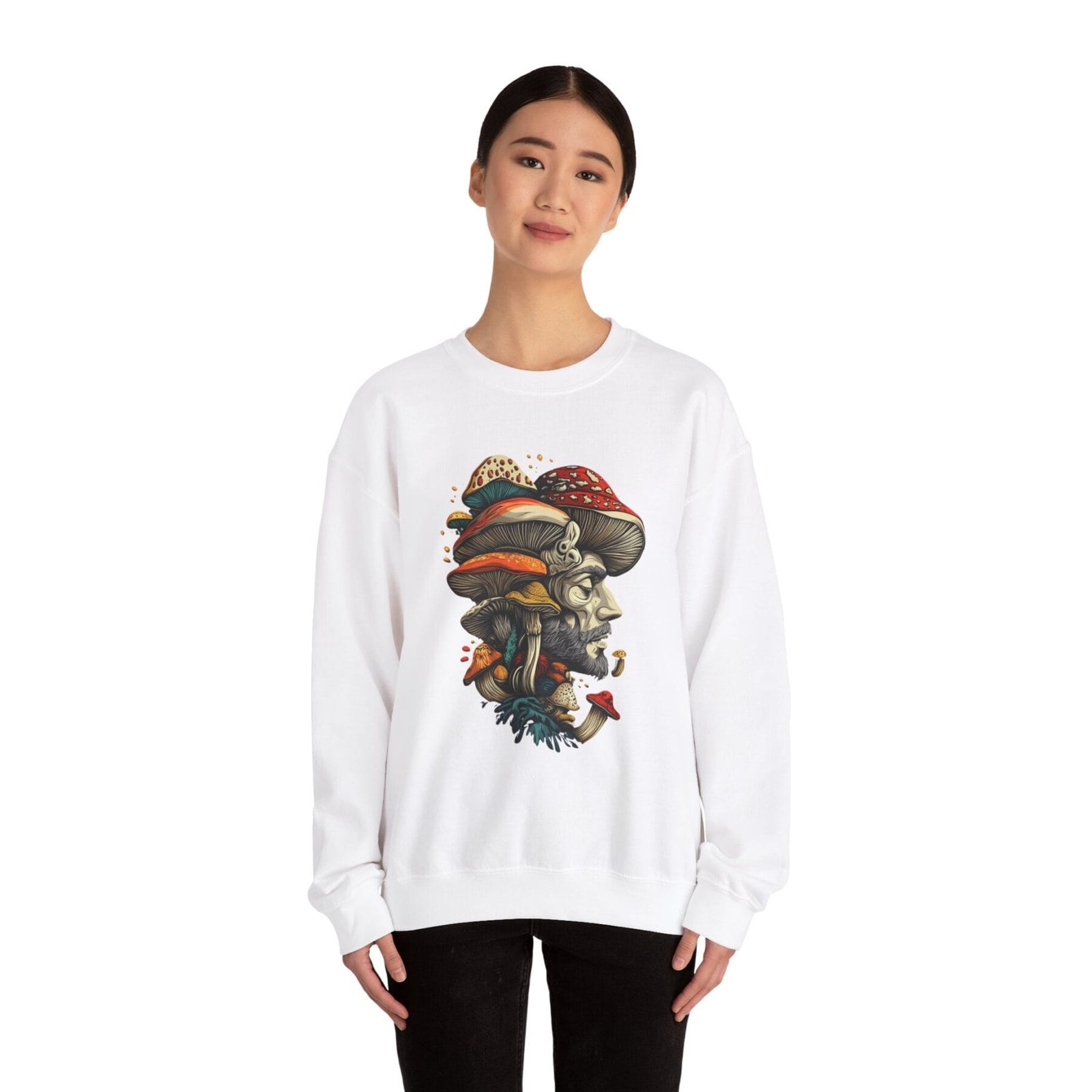 Bluza basic z motywem grzybowym 12 - Image 6