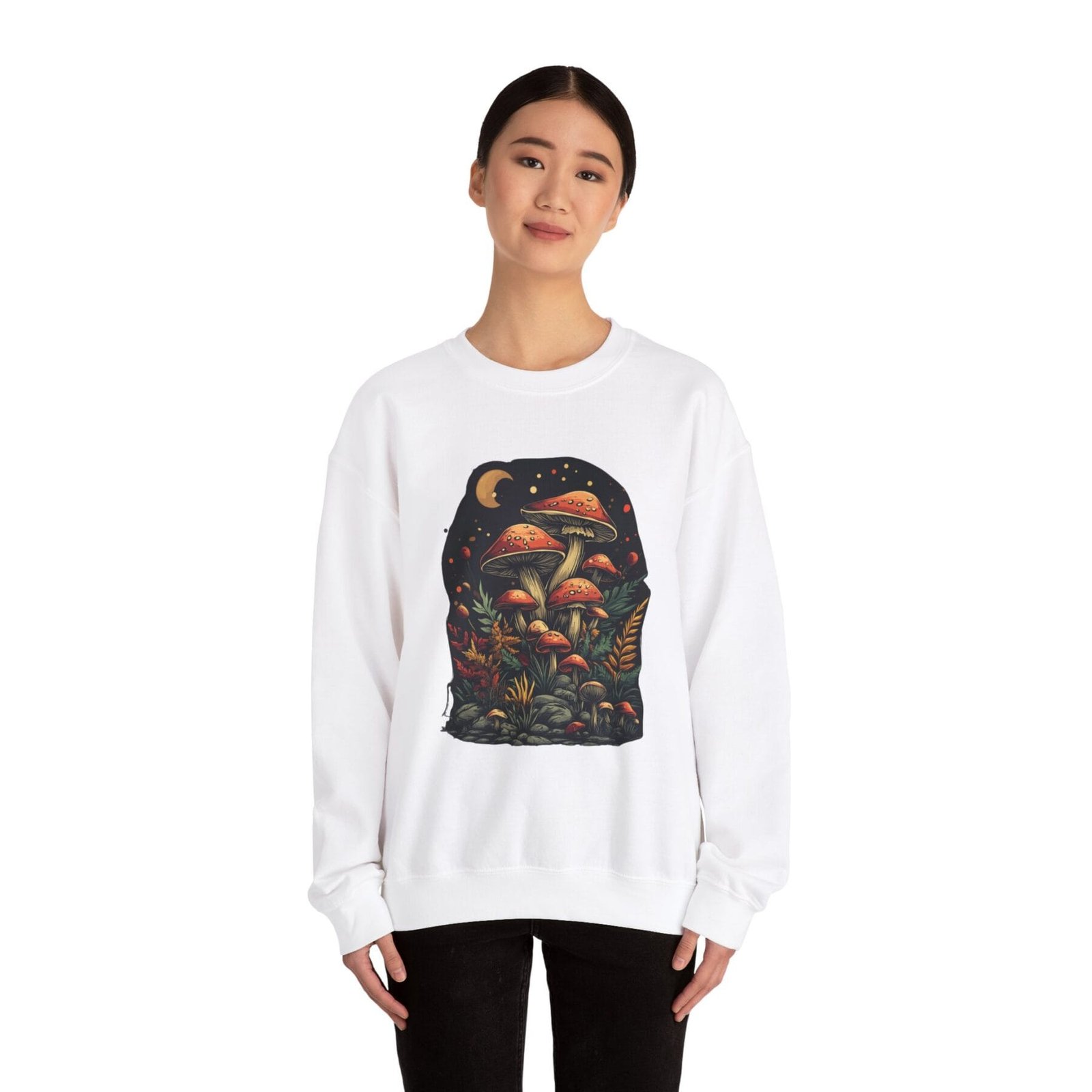 Bluza basic z motywem grzybowym 33 - Image 12