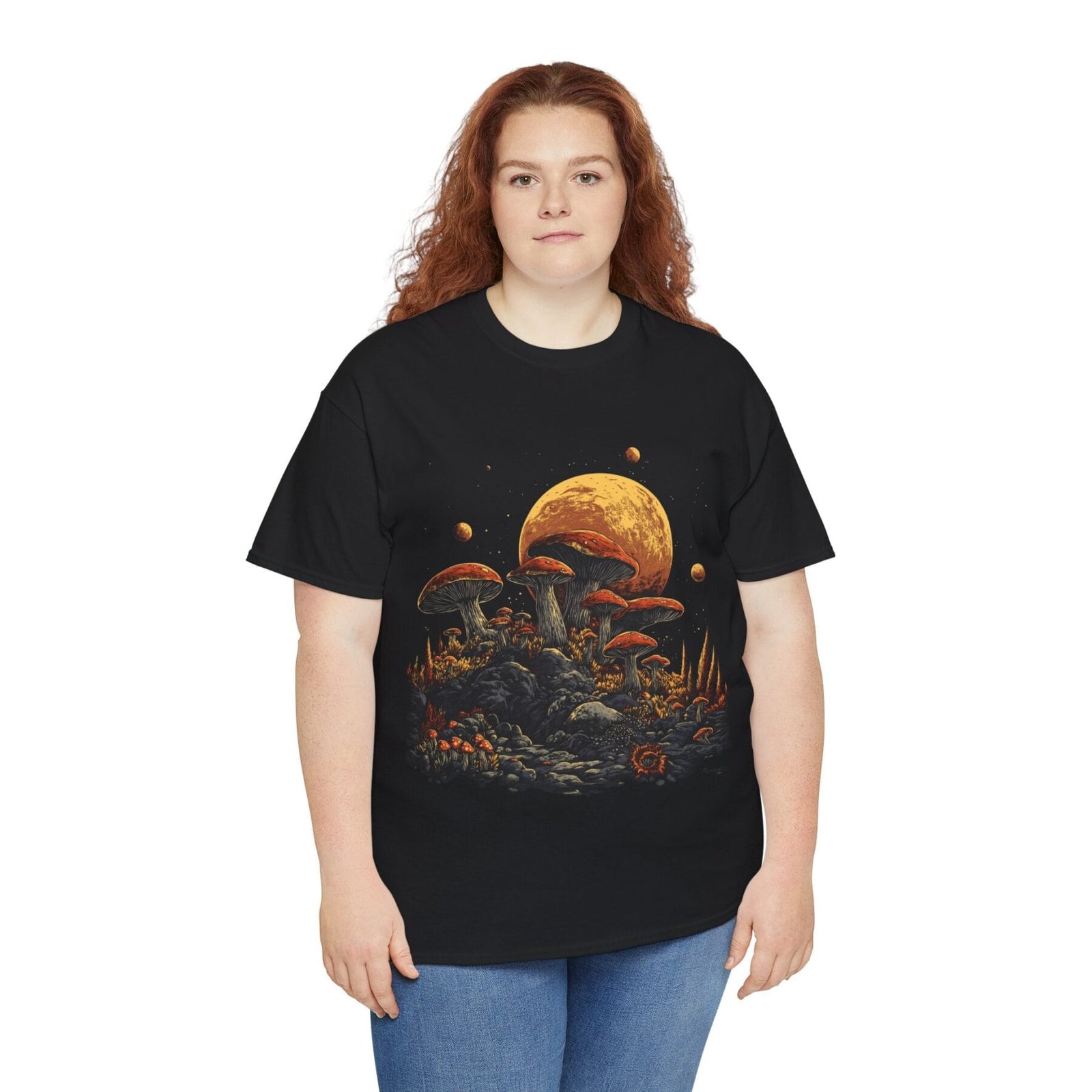 Shroomy Night 2: T-shirt unisex - Image 14