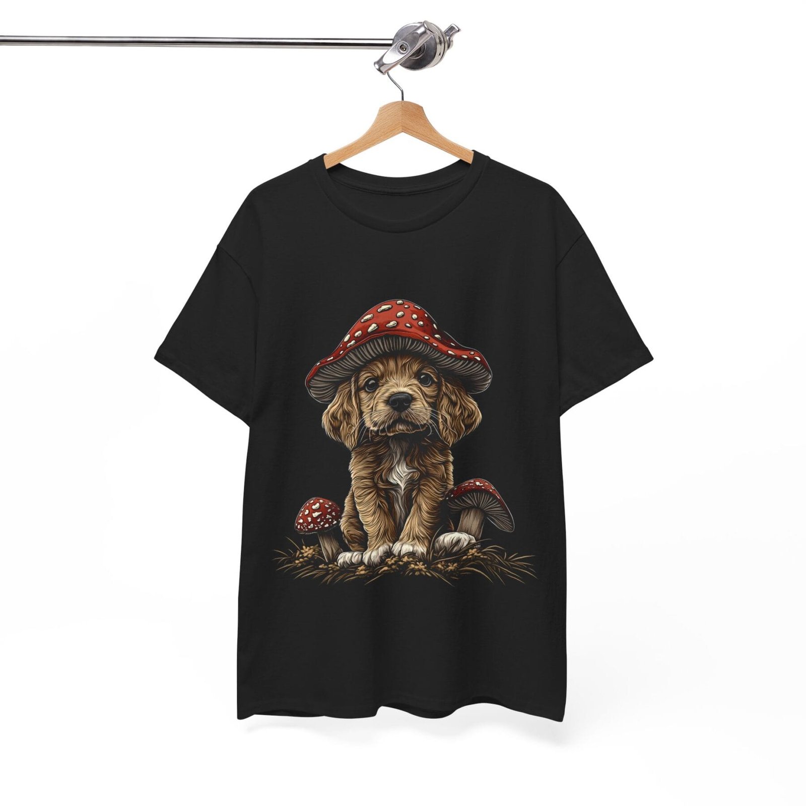 Grzybopsiak: T-shirt muchomor pies – unisex - Image 10