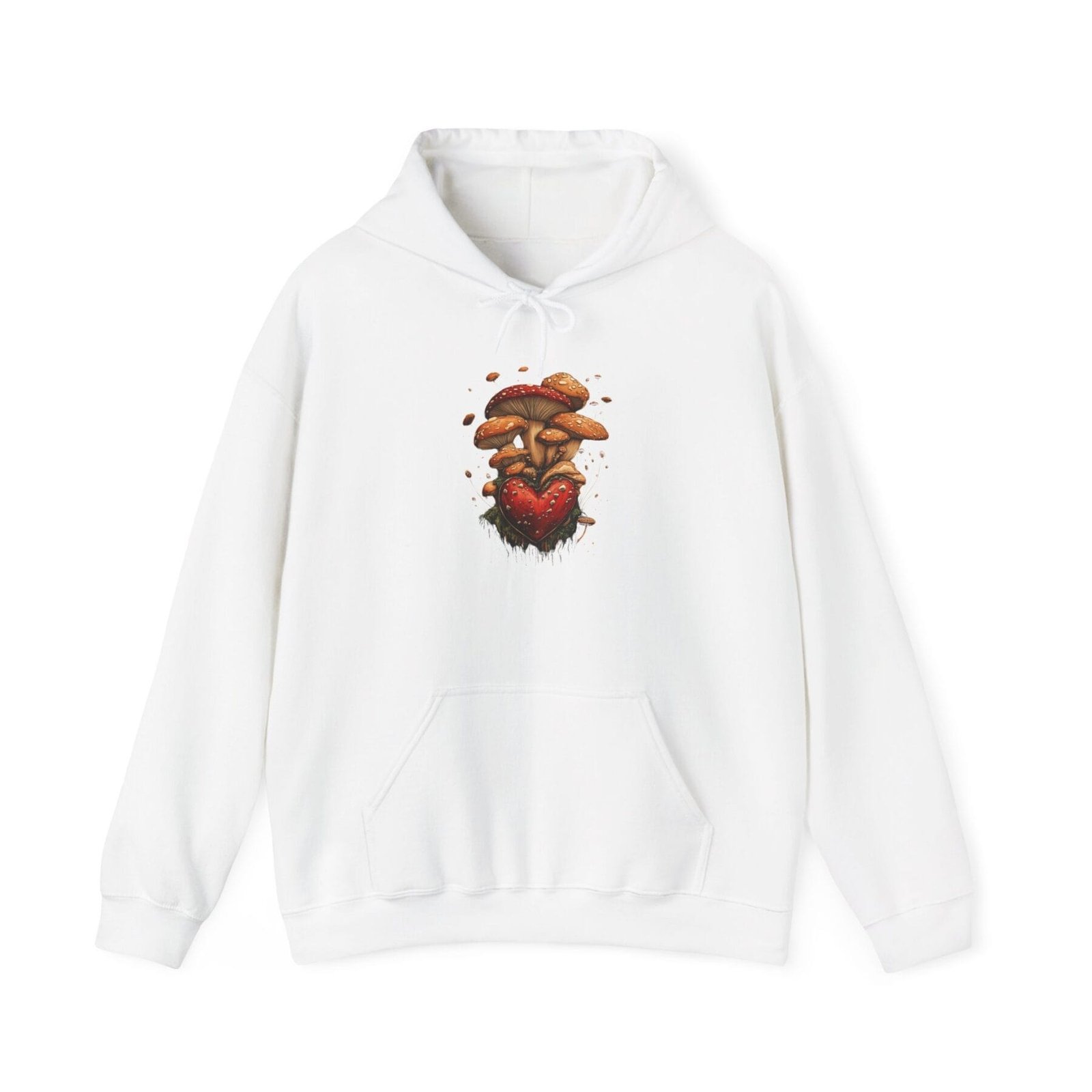 Bluza z kapturem z motywem grzybowym 1
