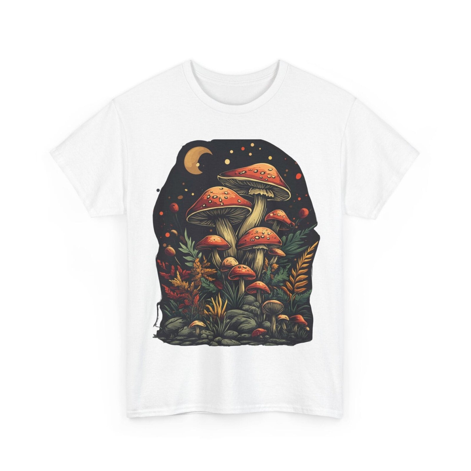 Shroomy Night 1: T-shirt unisex - Image 4