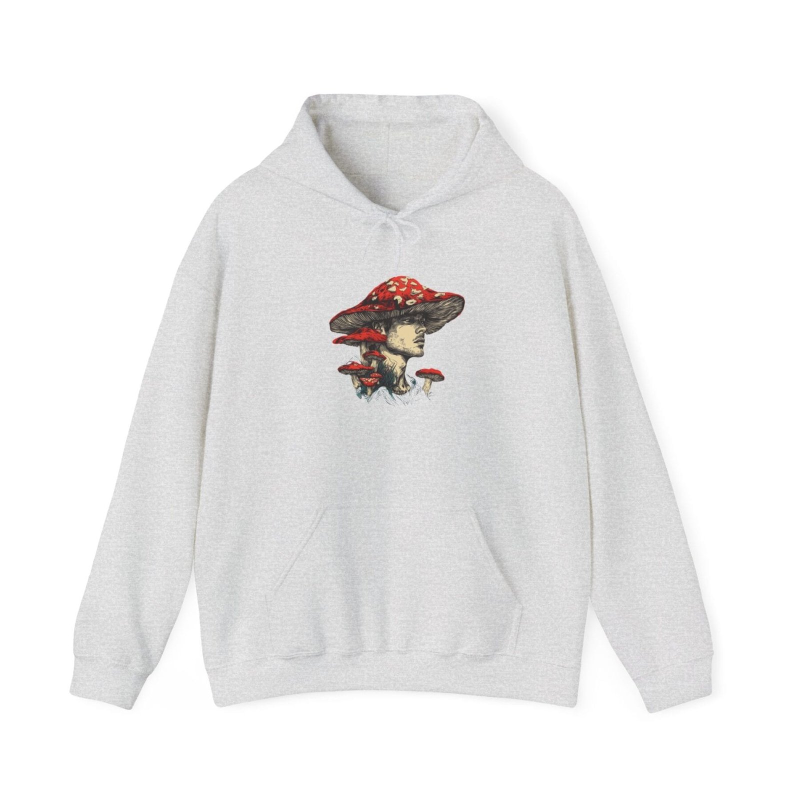 Bluza z kapturem z motywem grzybowym 13 - Image 3