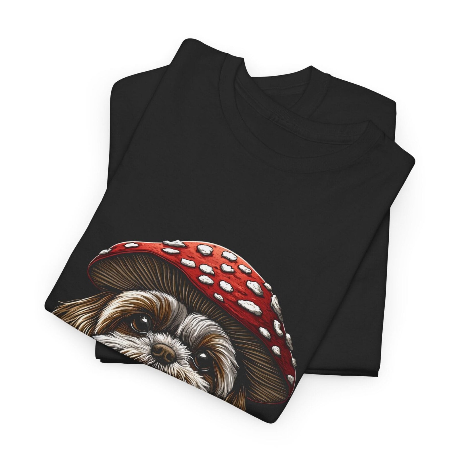 Grzybopsiak: T-shirt muchomor pies 4 – unisex - Image 9