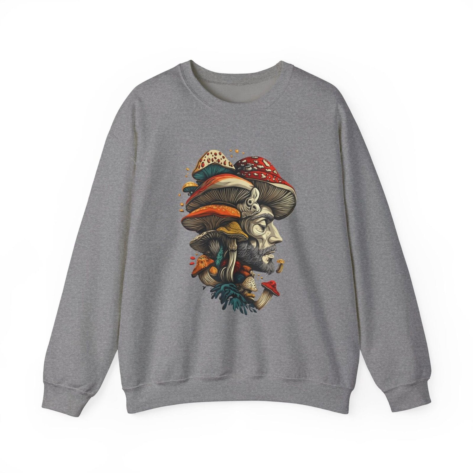 Bluza basic z motywem grzybowym 12 - Image 2