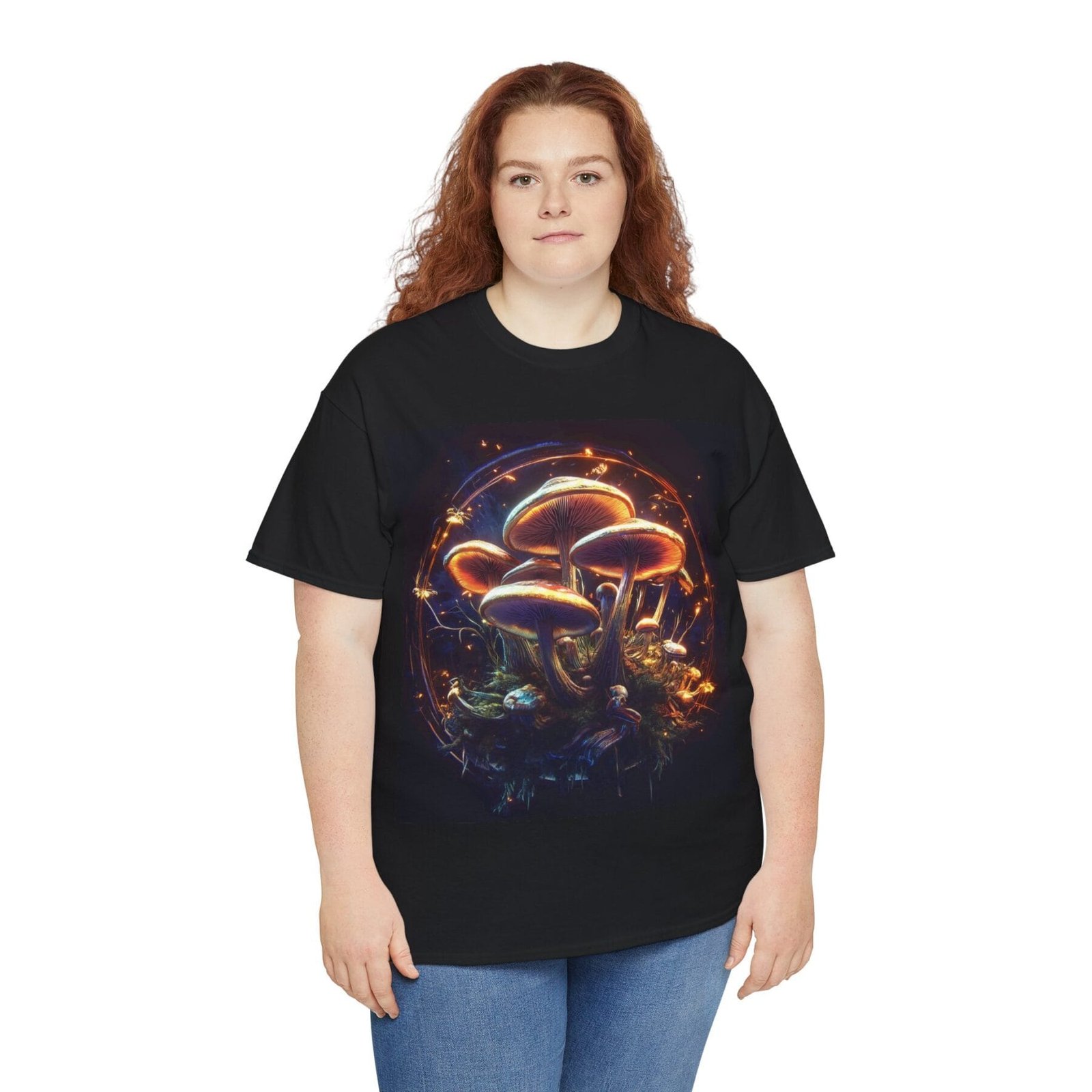 Glowy Shroom 4: T-shirt unisex - Image 9