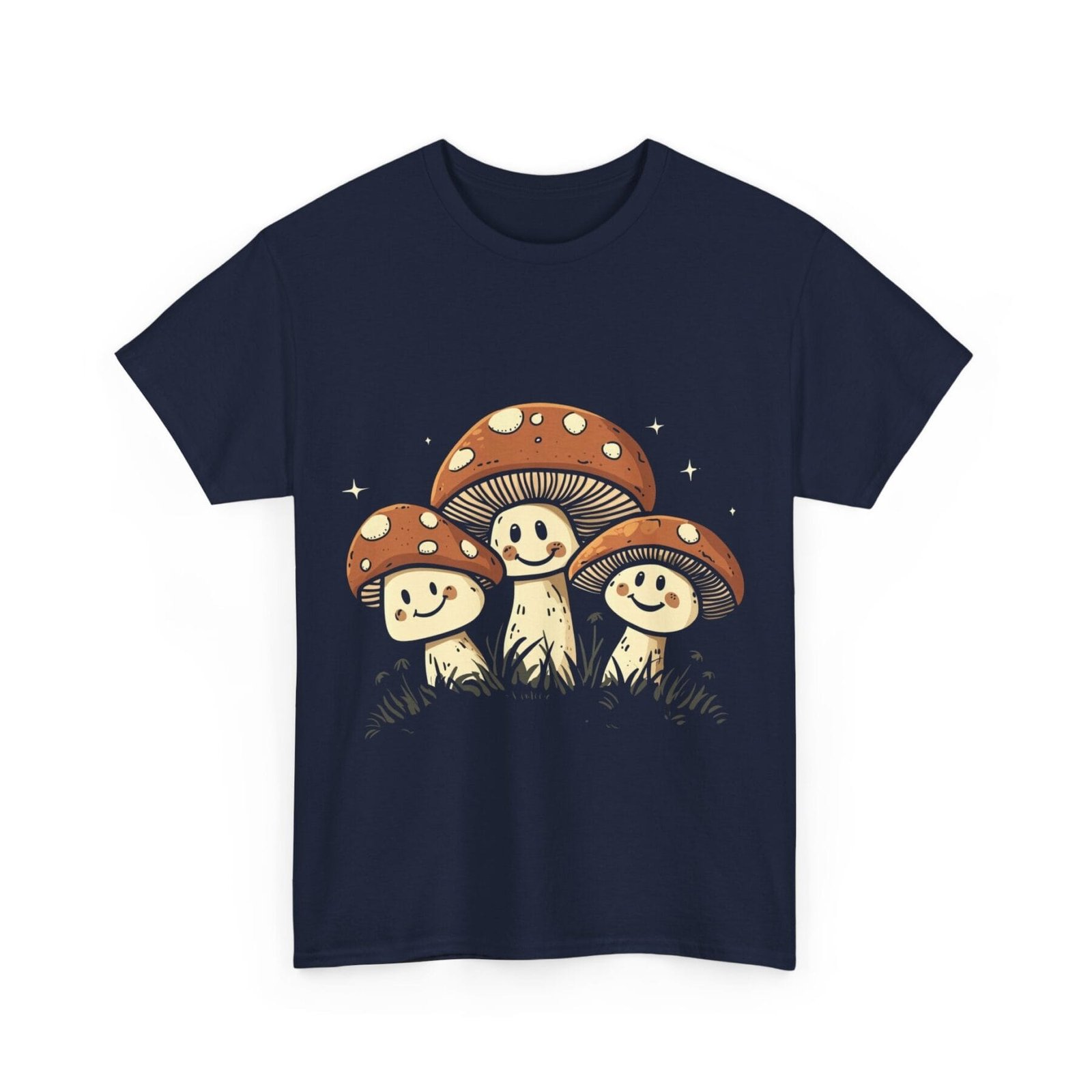 Cartoon Shroom 6: T-shirt unisex - Image 4