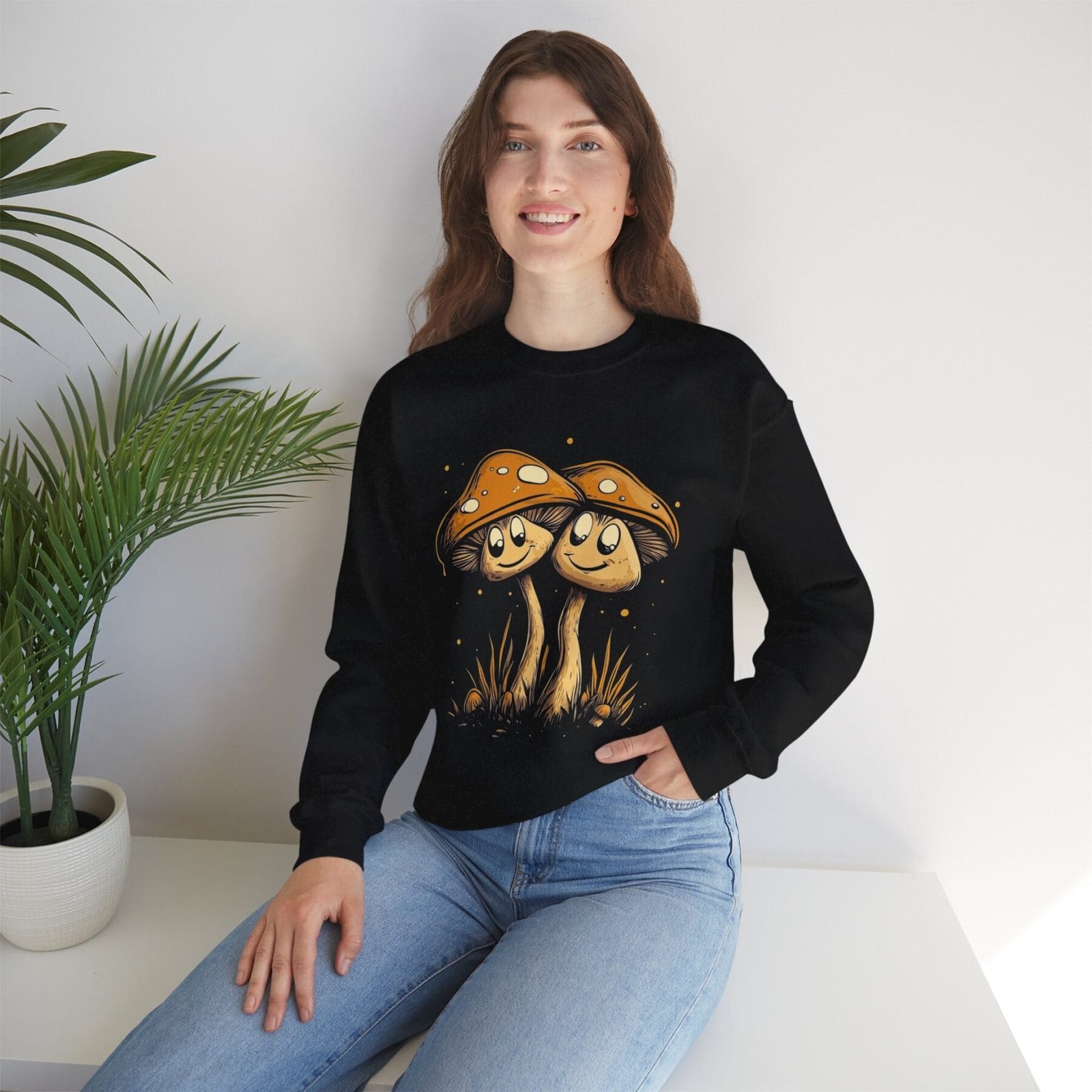 Bluza basic z motywem grzybowym 27 - Image 7