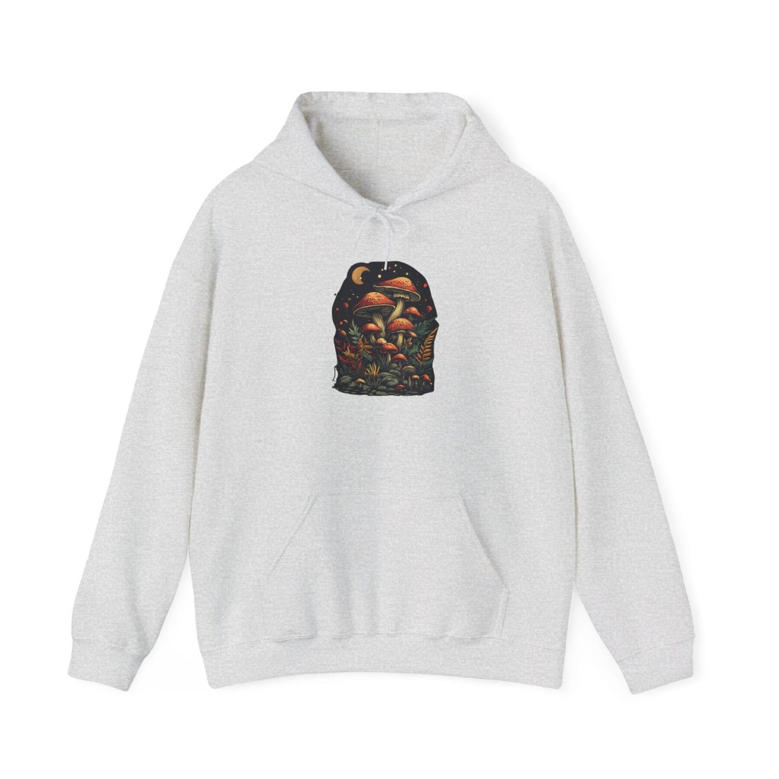 Bluza z kapturem z motywem grzybowym 33 - Image 2