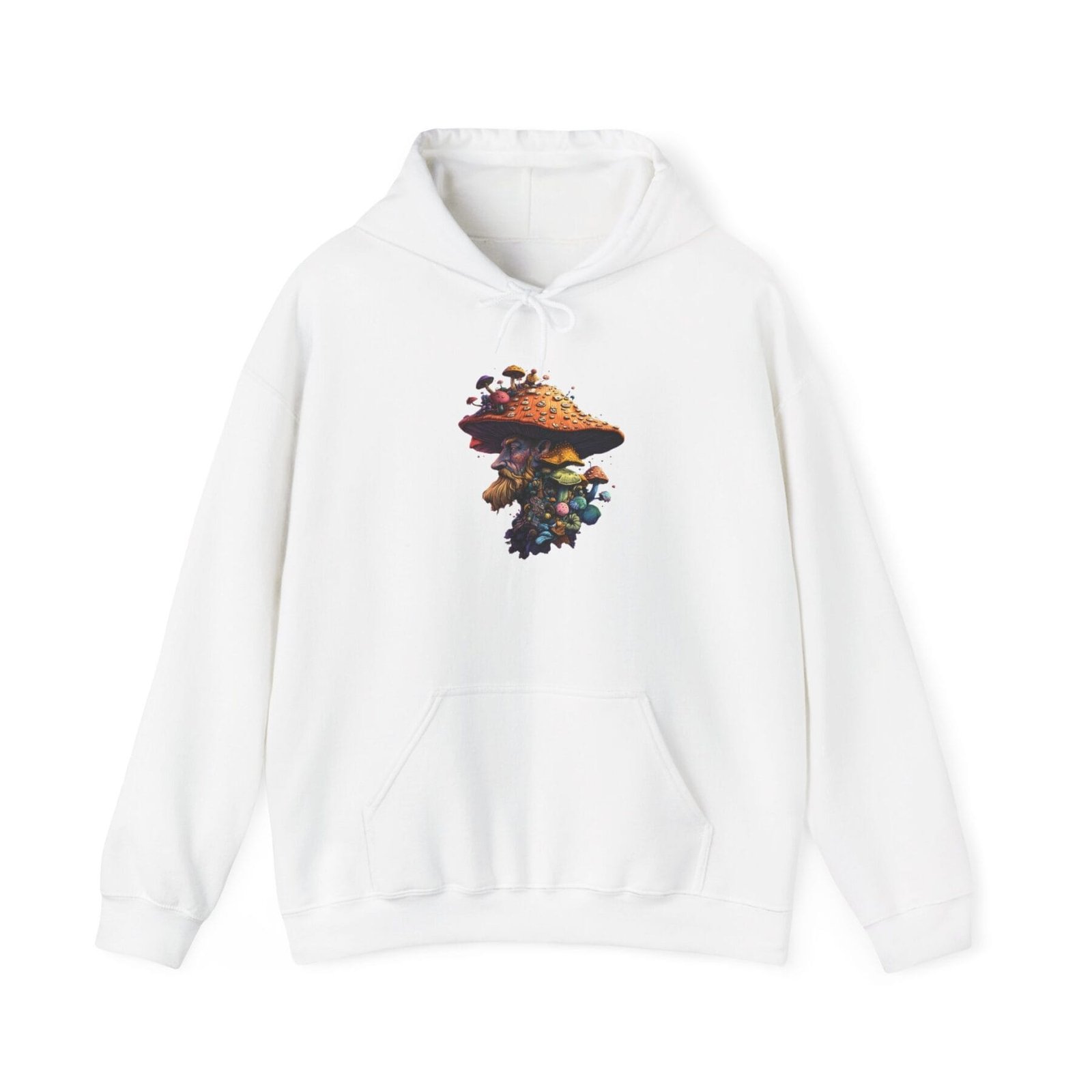 Bluza z kapturem z motywem grzybowym 15 - Image 2