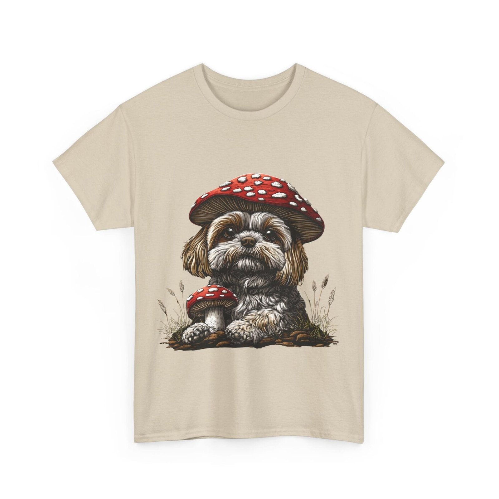 Grzybopsiak: T-shirt muchomor pies 4 – unisex - Image 6