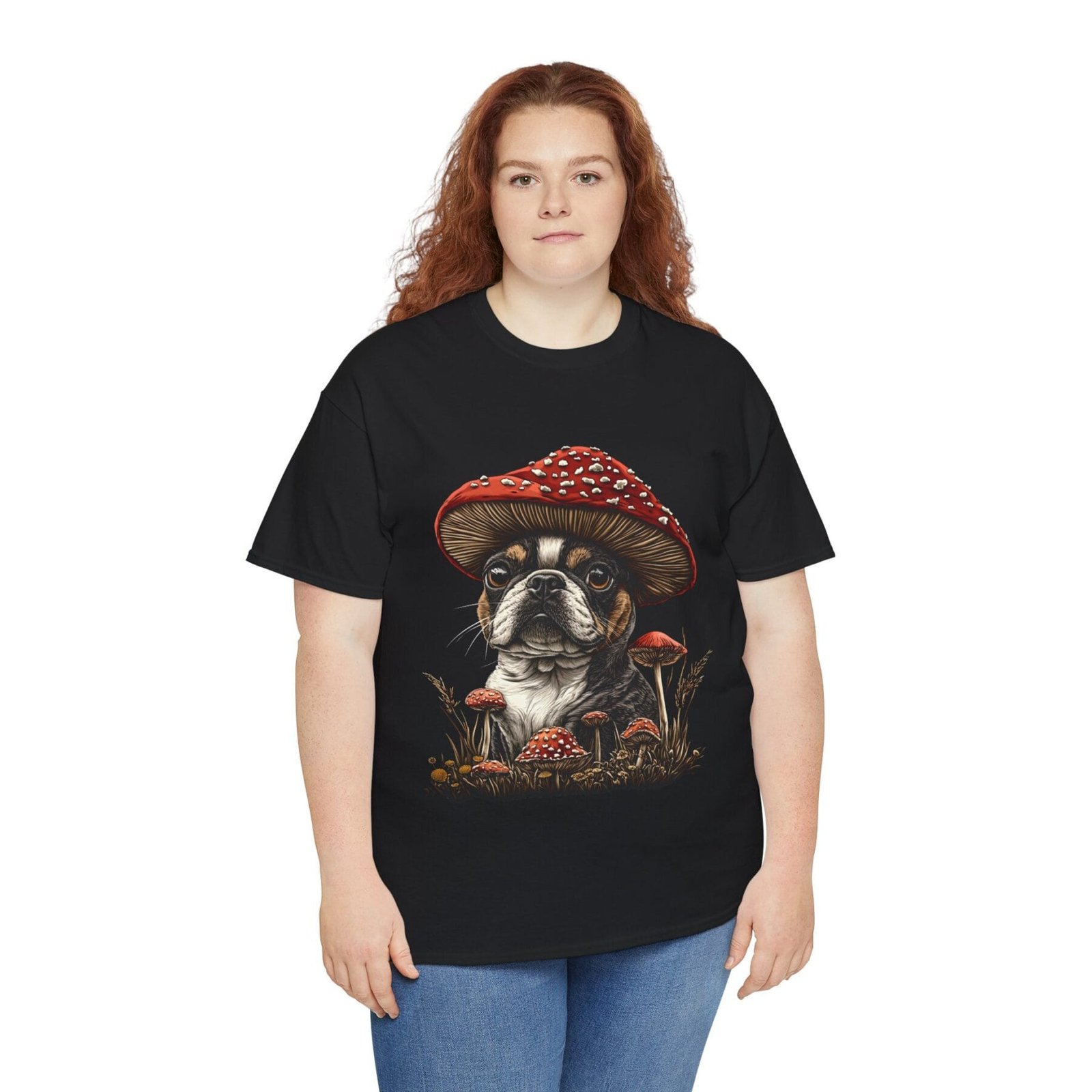 Grzybopsiak: T-shirt muchomor pies 5 – unisex - Image 14