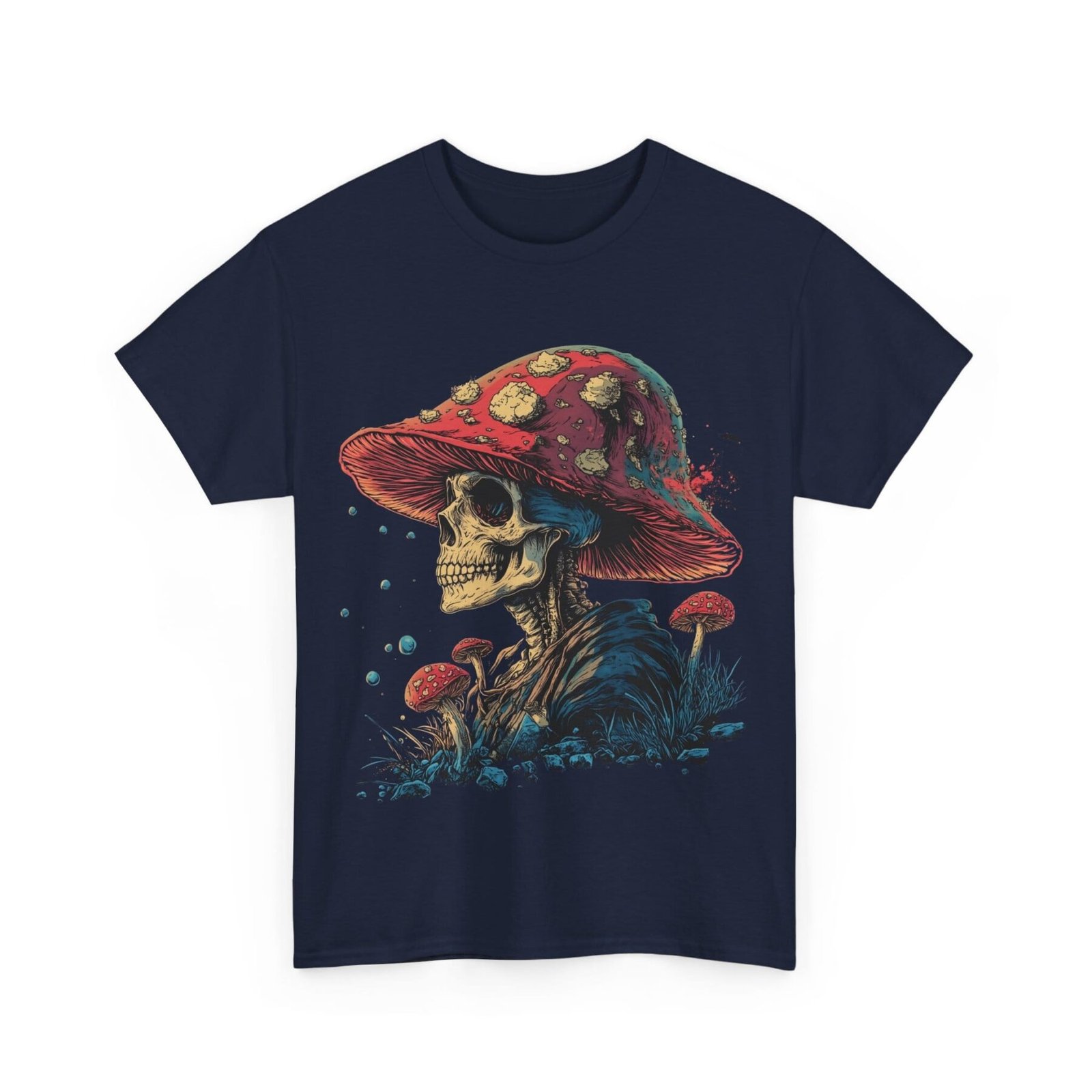 Mushroom Head 7: T-shirt unisex - Image 6