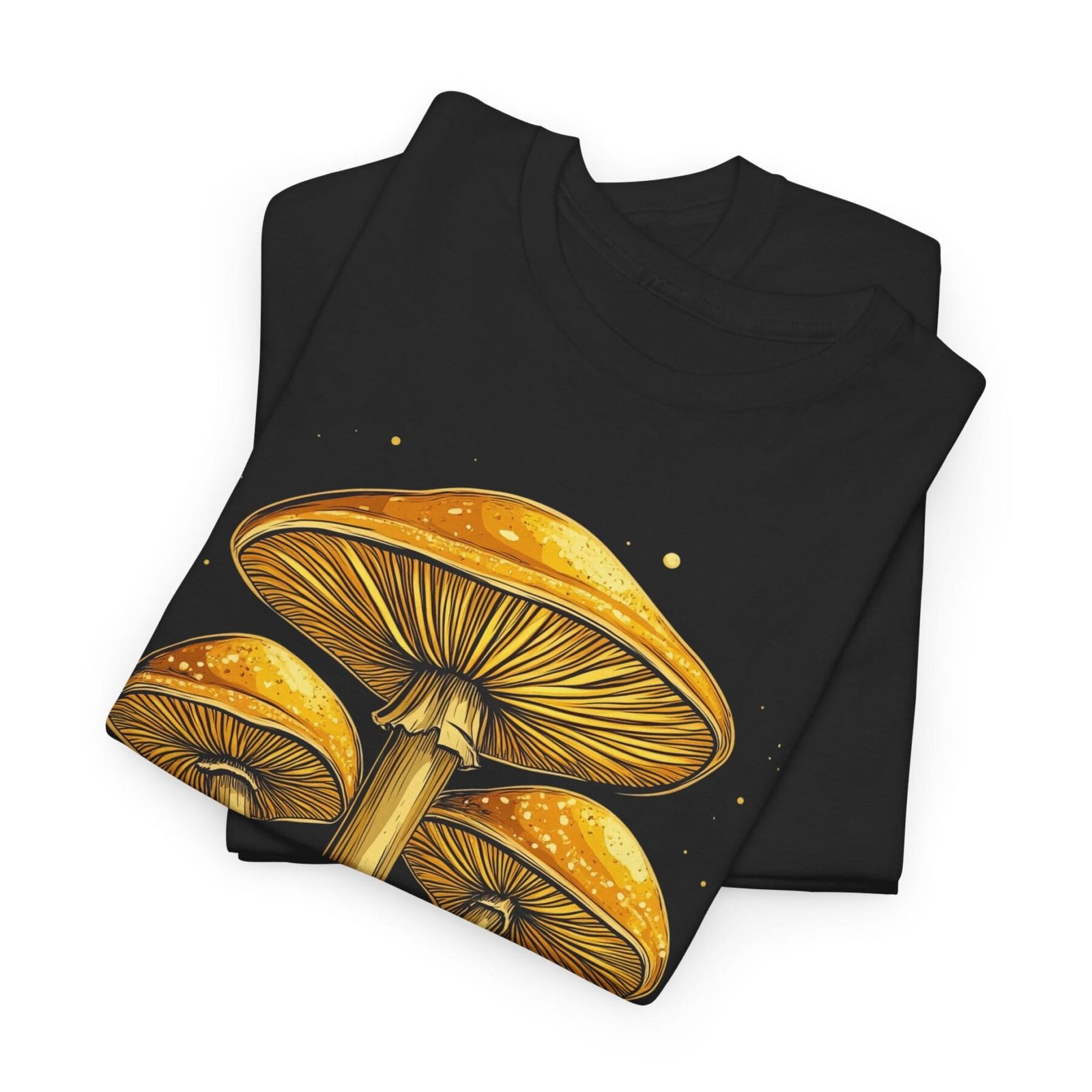 Orange Shroom: T-shirt z grzybami - unisex - Image 9