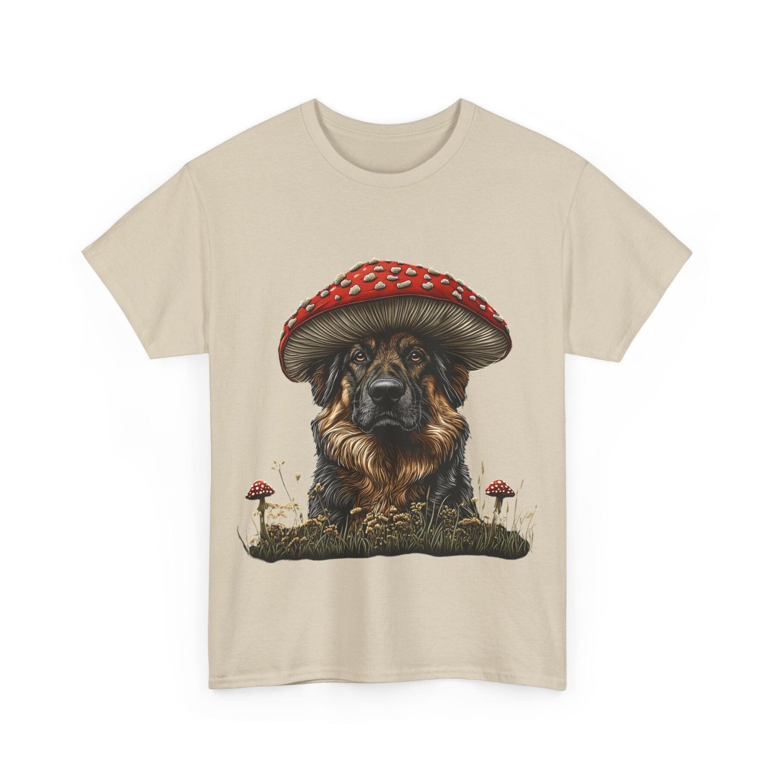 Grzybopsiak: T-shirt muchomor pies 2 – unisex - Image 2