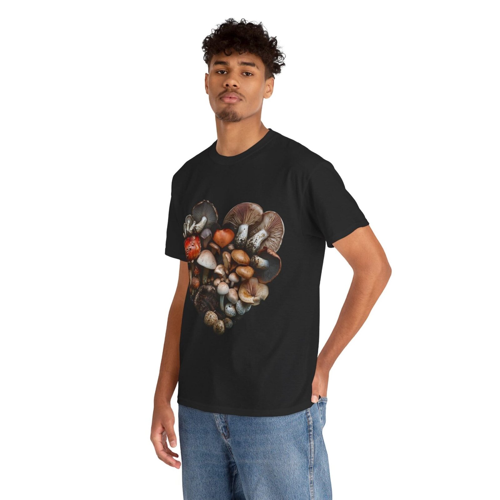 Mushroom Love 1: T-shirt unisex - Image 15