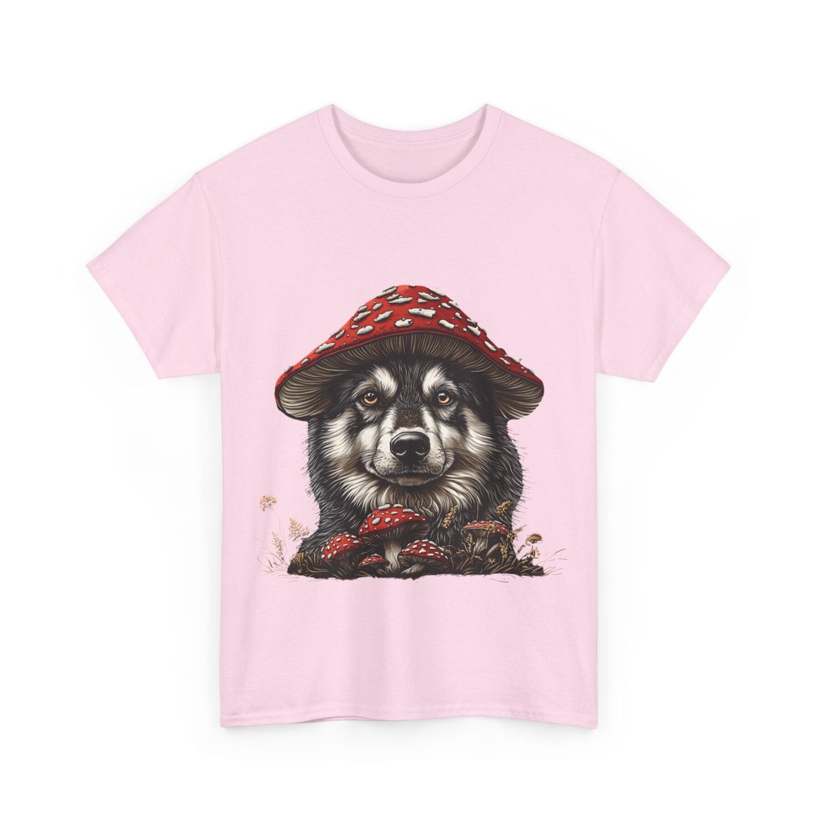 Grzybopsiak: T-shirt muchomor pies 3 – unisex - Image 4