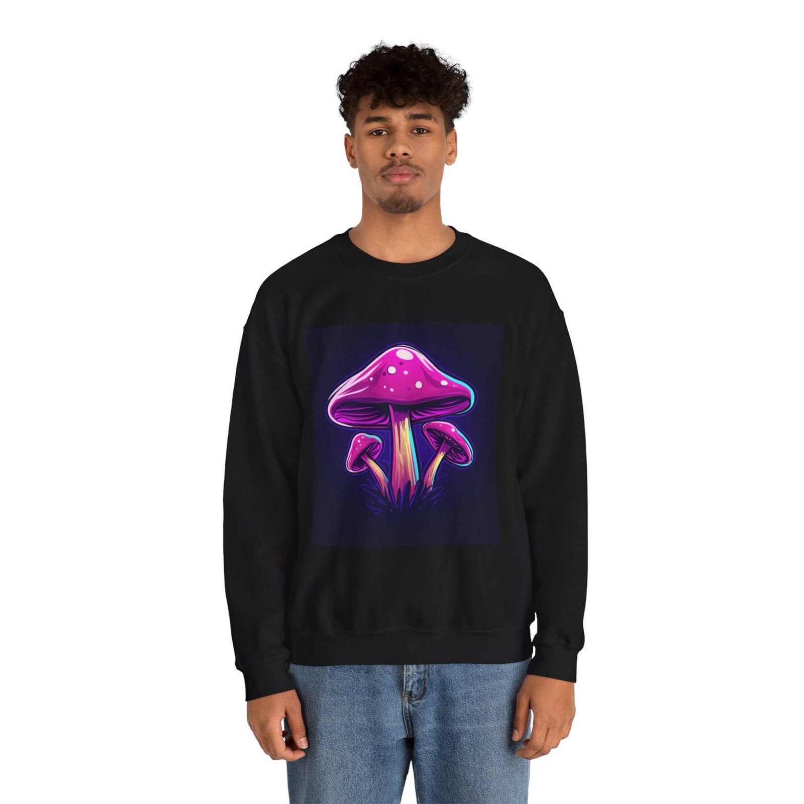 Bluza basic z motywem grzybowym 20 - Image 5