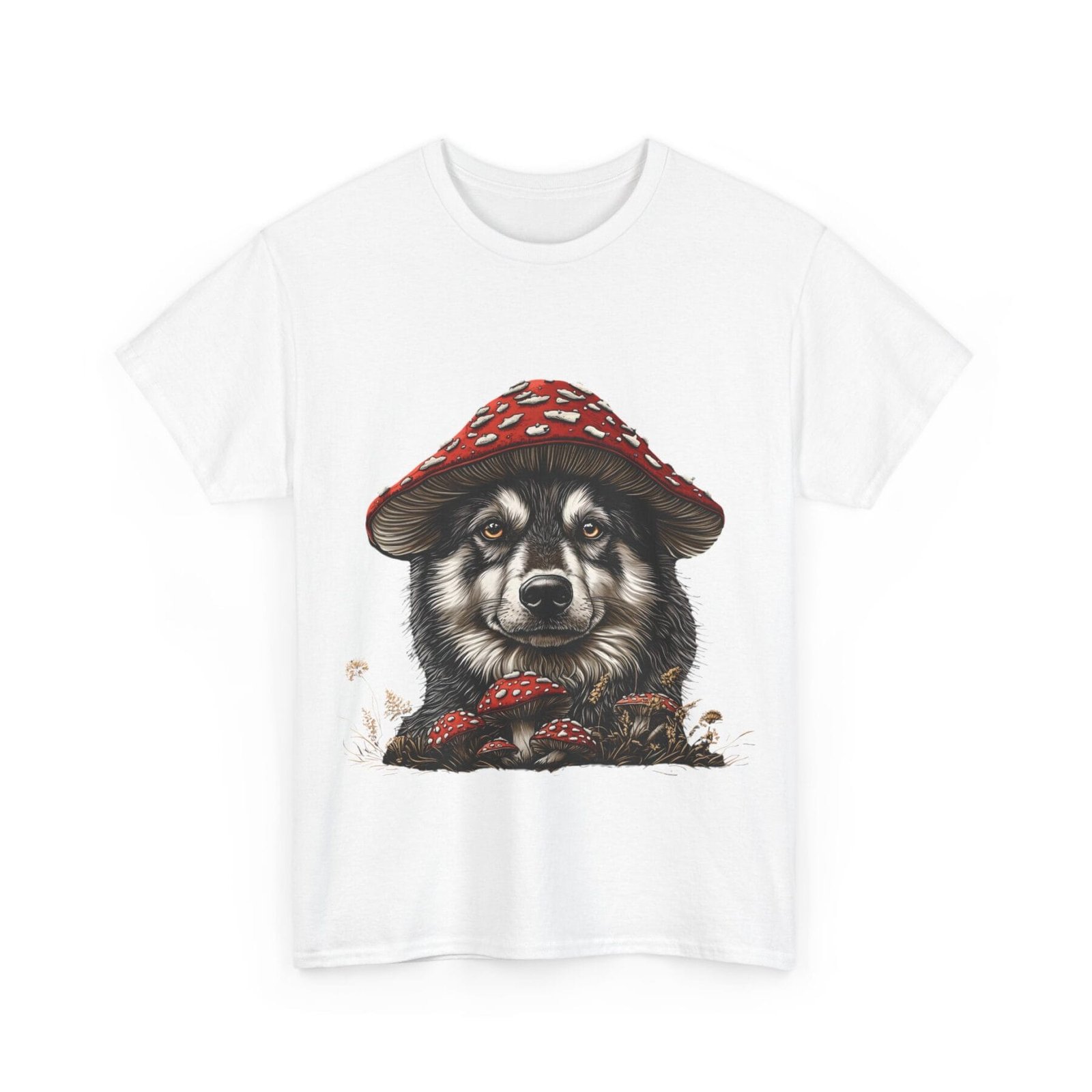 Grzybopsiak: T-shirt muchomor pies 3 – unisex - Image 3
