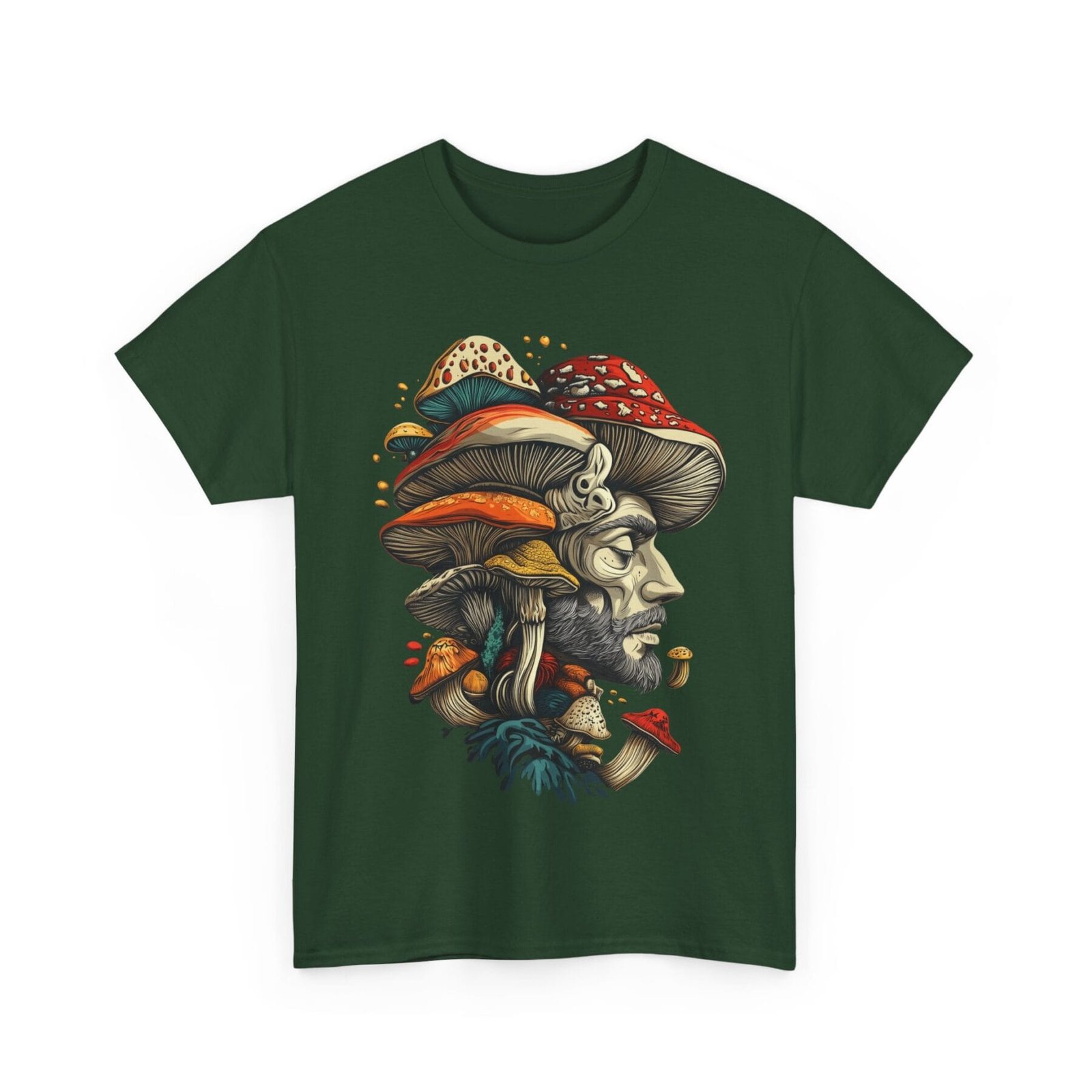Mushroom Head 6: T-shirt unisex - Image 4