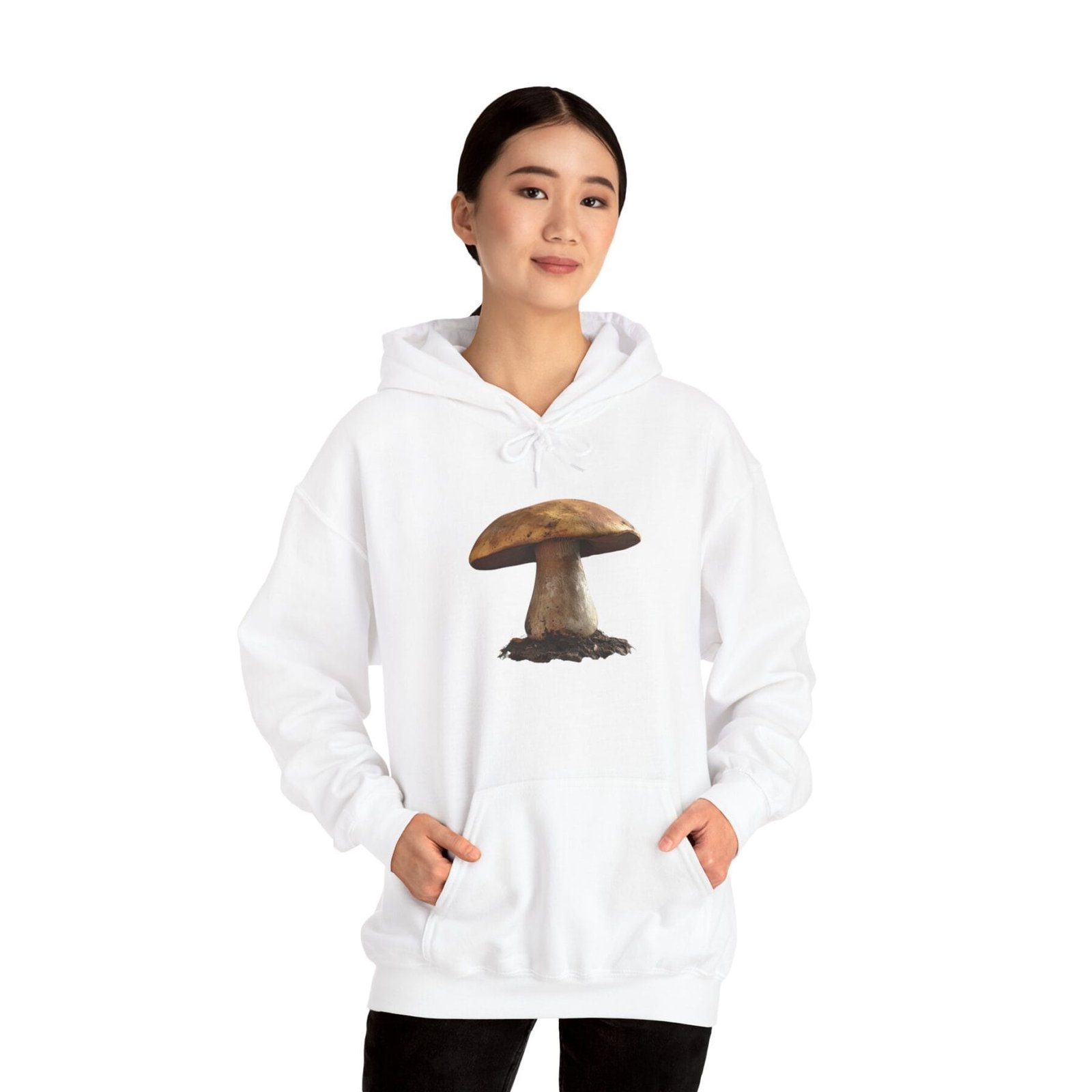 Bluza z kapturem z motywem grzybowym 5 - Image 6