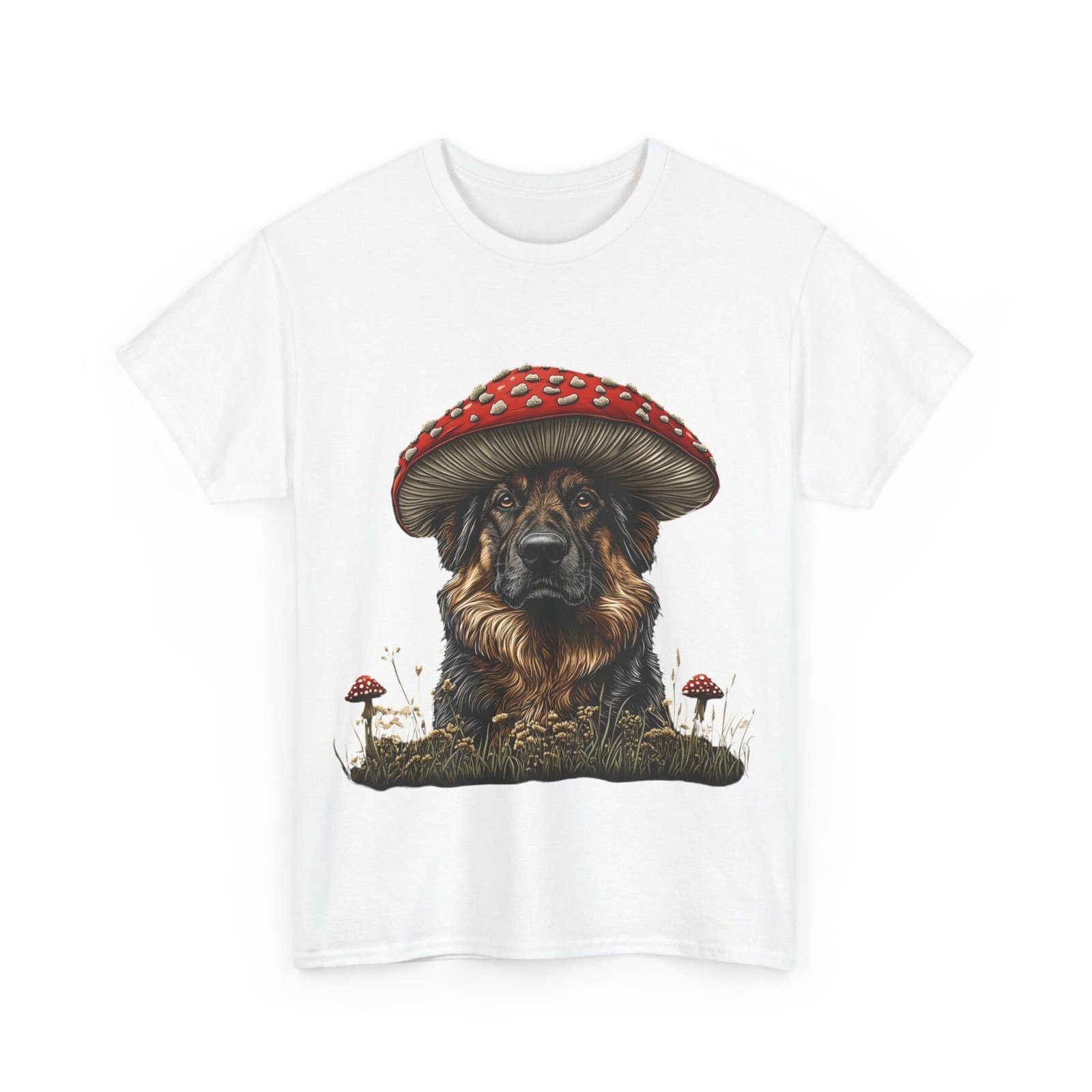 Grzybopsiak: T-shirt muchomor pies 2 – unisex - Image 3