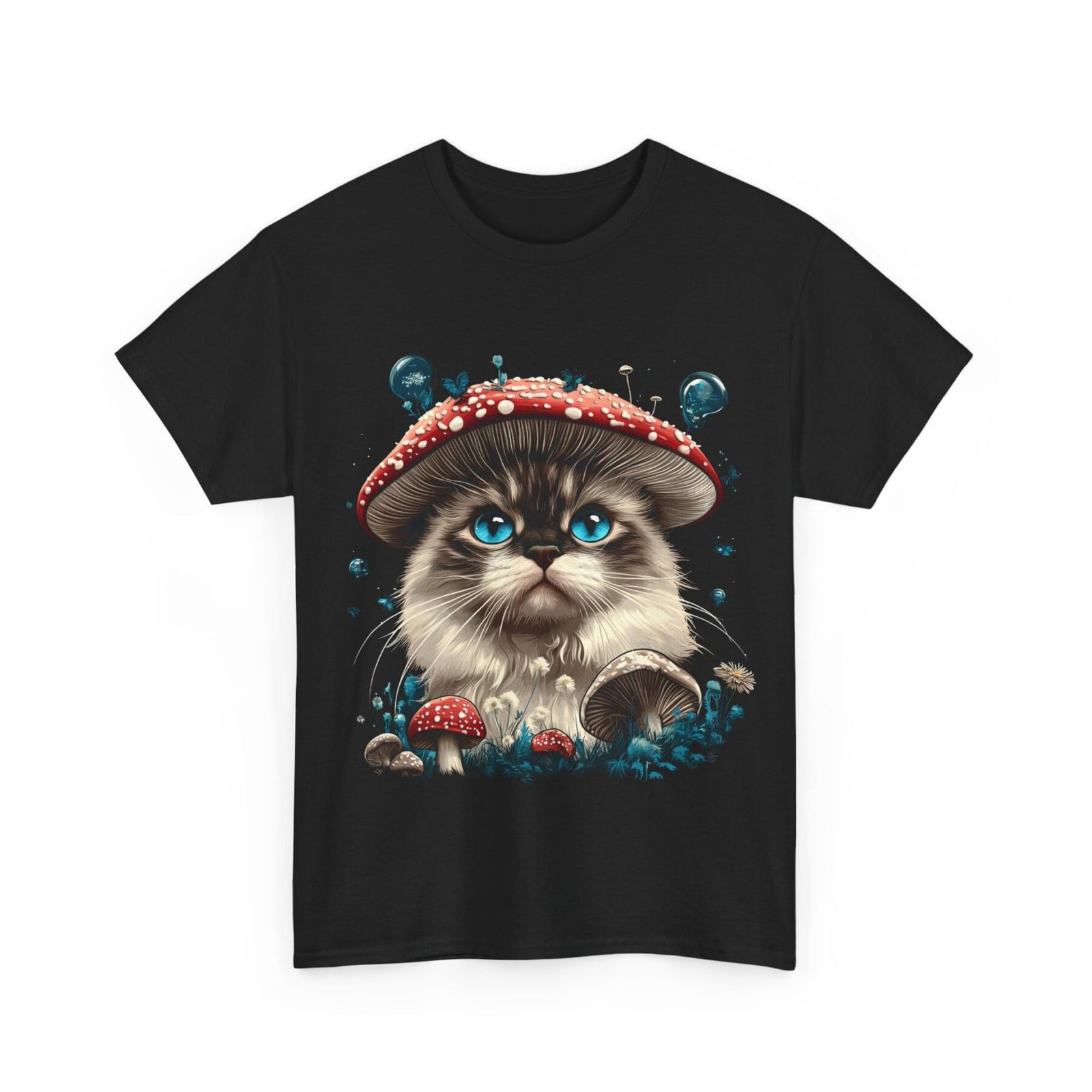 Grzybokot: T-shirt muchomor kot 5 – unisex