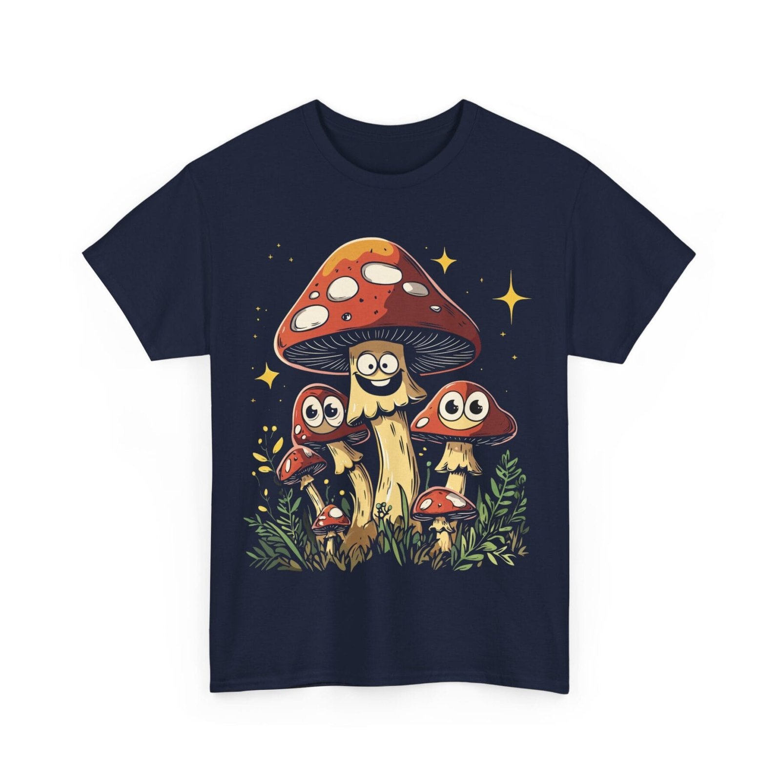 Cartoon Shroom 1: T-shirt unisex - Image 3