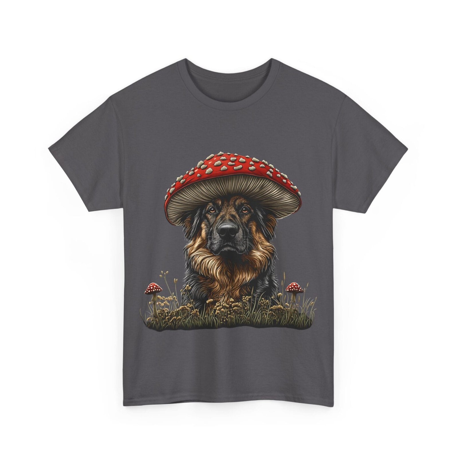Grzybopsiak: T-shirt muchomor pies 2 – unisex - Image 5