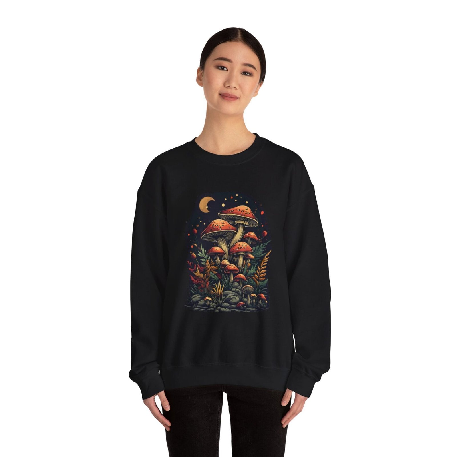 Bluza basic z motywem grzybowym 33 - Image 6